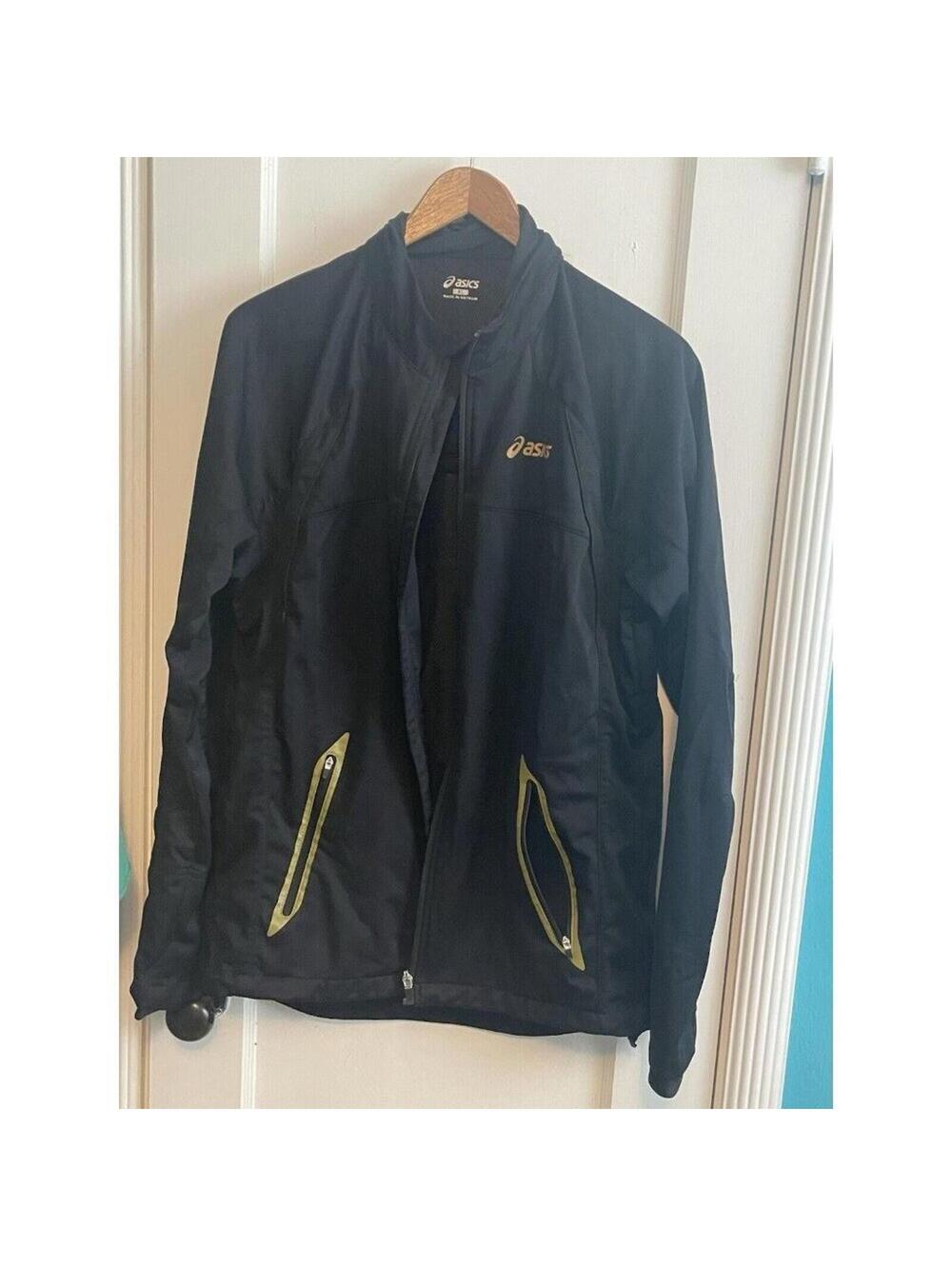 Asics Man's Full Zip Running Long Sleeve XL